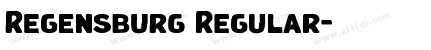 Regensburg Regular字体转换 Regensburg Regular字体转换